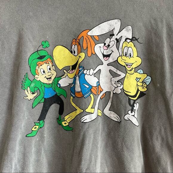 General Mills cereal characters long sleeve crewneck sweatshirt sz SM **see note - Picture 7 of 12